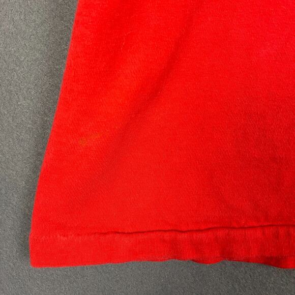 VTG Chicago Bulls T-Shirt Mens 2XL Red Single Stitch Hanes Beefy NBA USA 90s - Picture 8 of 14